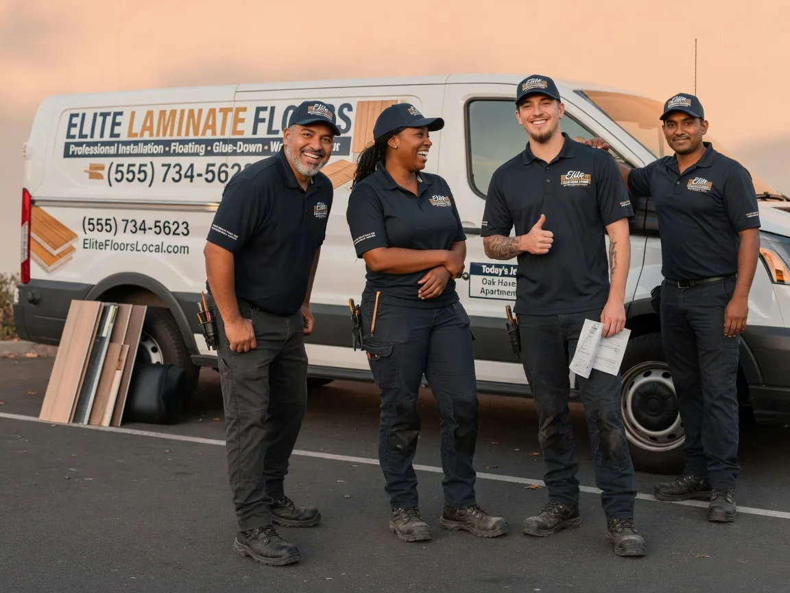 Laminate flooring installation company in Termo, CA